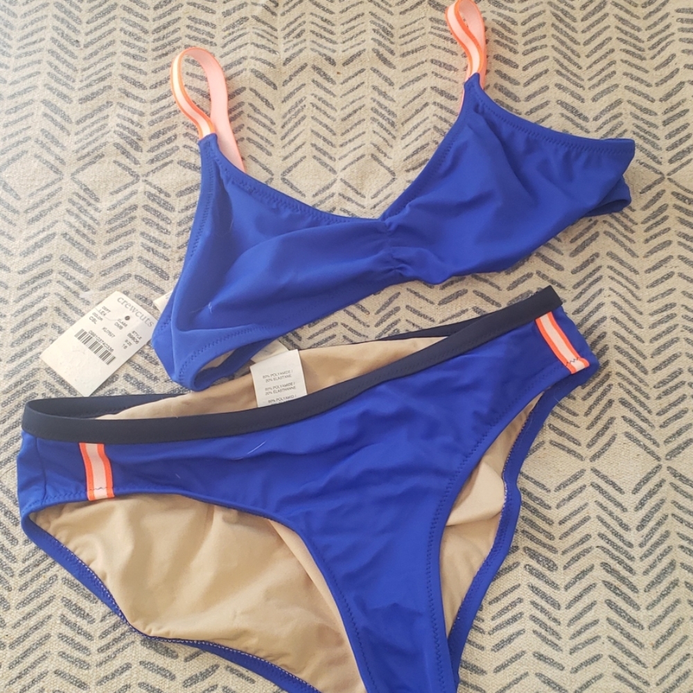 Crewcuts by JCrew Kids Blue Bikini Set NWT